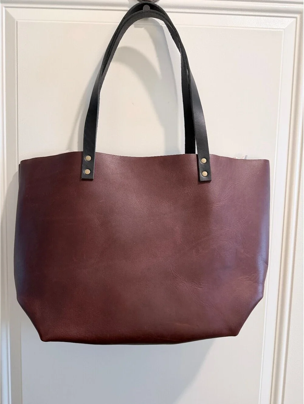 Portland Leather Goods  - Cognac Large Tote